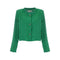 KOCCA Giacca leggera Giacca Donna con bordi sfrangiati Verde - Francavilla Moda